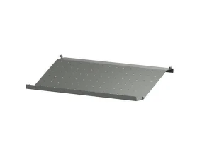 String Shoe Shelf Metal 58 x 30, dark grey