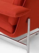 Meantime Sofa AV31 3-seater, Fiord 571/polished aluminium