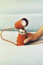 Bilboquet Table Lamp, tomato