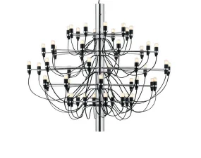 2097/50 Suspension Frosted Bulbs, chrome