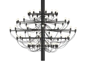 2097/75 Suspension Frosted Bulbs, matte black