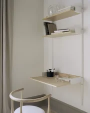 Study Shelf, oak/white