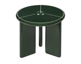 Deya Side Table, dark green