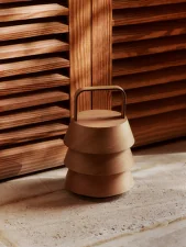 Luver Portable Lamp, natural