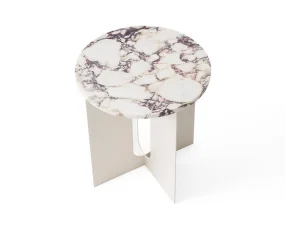 Androgyne Side Table Top, Calacatta Viola