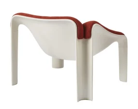 F300 Lounge Chair, alabaster white/Dedar 6