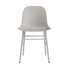 Form Chair Steel, warm grey