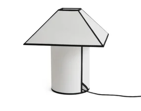 Ava Pyramid Table Lamp 450, white