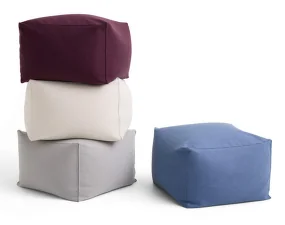 Pouf Story, burgundy