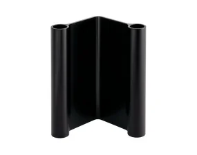 Pair Candleholder H18, black