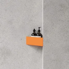 Bath Shelf Corner, orange