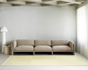 Level Rug 250x350, light yellow