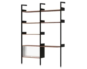 Rombe Configuration D, anthracite/lacquered walnut