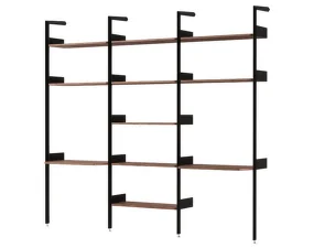 Rombe Configuration I, anthracite/lacquered walnut