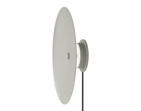 Reflection Wall Lamp, grey lacquered aluminium