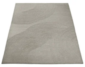Zen Rug Square 300x300, light grey