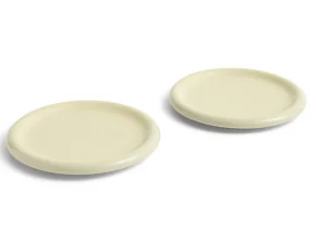 Barro Plate Ø24 set of 2, pistachio