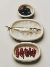 Barro Oval Dish L, off-white