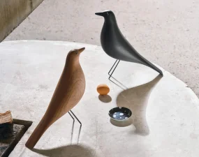 Eames House Bird, dark walnut