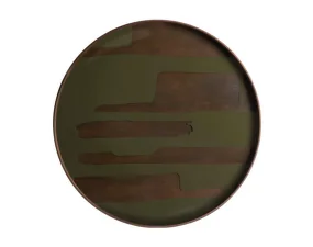 Second Nature Tray Round XL, moss