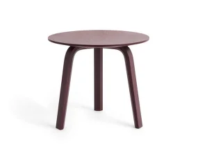 Bella Coffee Table Ø45x39, dark bordeaux