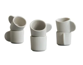 Native Espresso Cup, set of 6 pcs, birch