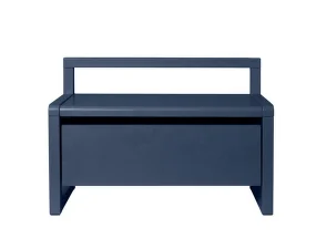 Little Architect Storage Bench, dark blue