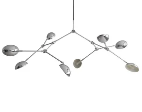 Drop Chandelier Big, chrome