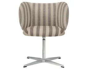 Rico Dining Chair Swivel, Louisiana sand / off-white