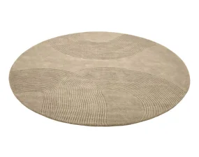 Zen Rug Round Ø250 cm, beige