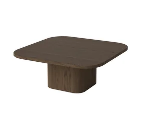 Eida Coffee Table 70x70 H28, dark oiled oak