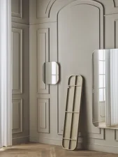 Vala Mirror Square 90x90 cm, lacquered oak