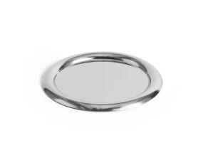 Essential Steel Round Dish, small
