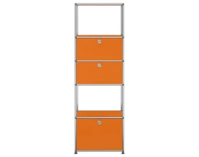 USM Haller Shelving Unit M52, pure orange