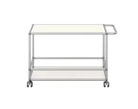 USM Haller Serving Trolley, pure white