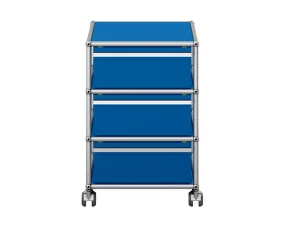 USM Haller M26 Mobile Pedestal, gentian blue