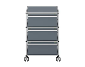 USM Haller M26 Mobile Pedestal, mid-grey