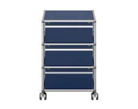 USM Haller M26 Mobile Pedestal, steel blue