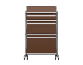 USM Haller M63 Mobile Pedestal, brown