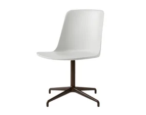 Rely Side Chair HW11, bronzed / oyster
