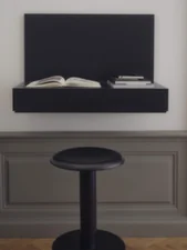 Coupe Stool, black