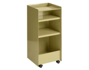 Folded Trolley Tall Open, dark beige green