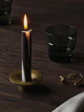 Soothe Candle Holder, brass