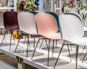Beetle Chair, black matt / black
