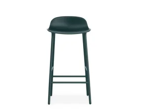 Form Bar Chair 65 cm Steel, green