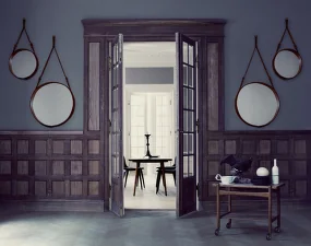 Adnet Mirror Circulaire M, tan