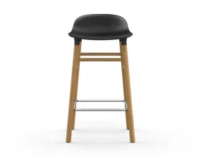 Form Bar Chair 65 cm Oak, black