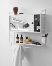 String Wall Panel 50 x 30, white