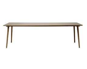 In Between SK6 Table, smoked lacquered oak