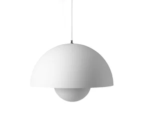 Flowerpot VP2 Pendant, matt white
